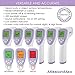 Best Clinical Instant Read Infrared IR Forehead or Ear Thermometer & 60 Sec. Fahrenheit Digital Themometer, Regular or Basal - Be Prepared for Home & Travel By MissionMax