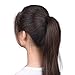 eBoot 40 Pack Black Hair Elastics Hair Ties Hair Bands Bulk Ponytail Holders (3 mm)