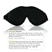 Sleep Mask Blindfold Eye Shades - 100% Light Blocking - Blackout Sleeping Mask is Comfortable for Relaxation Migraines Insomnia - Travel Eye Mask is Soft with Ear Plugs