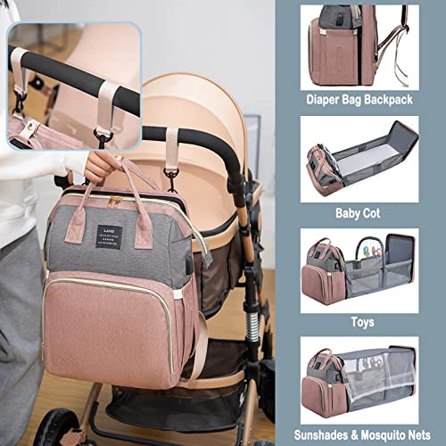 Diaper Bag Backpack,Baby Diaper Bags,Multifunctional Travel Diaper Waterproof Backpack