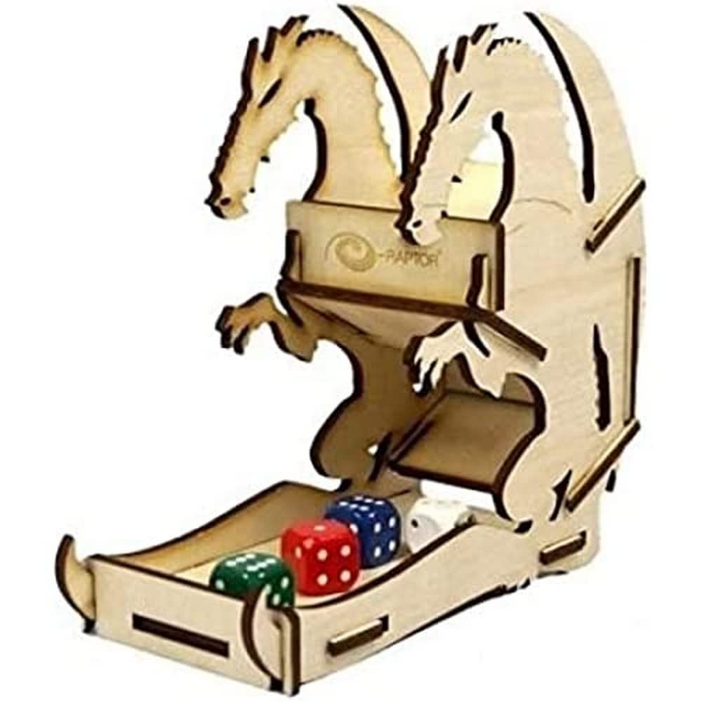 e-Raptor ERA19042 Dice Towers Dragon Board Game, Small