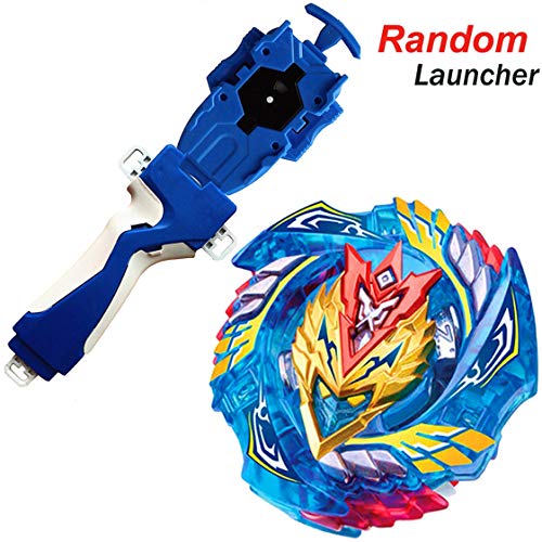 Bey Burst Blade Evolution Starter with Random Launcher B-127 Burster Super Z Valkyrie. Z.E Booster Battling Top God Bay 4D Bey Random LR Launcher