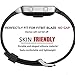 Fitbit Blaze Accessories Band, SailFar 10-Pack TPU Classic Bracelet Strap Replacement Wristband/Watch Bands Large/Small for Fitbit Blaze Smart Fitness Watch with Screen Protector & Silver Frame(Small)