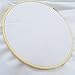 iNee Natural Linen Fabric for Needle Embroidery, Embroidery Fabric Linen 20 x 62 inches, (Ivory)