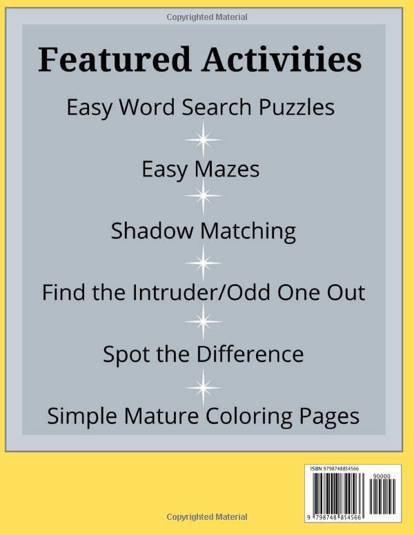 101 Puzzles, Games, and Activities for Seniors Volume 1 Large Print