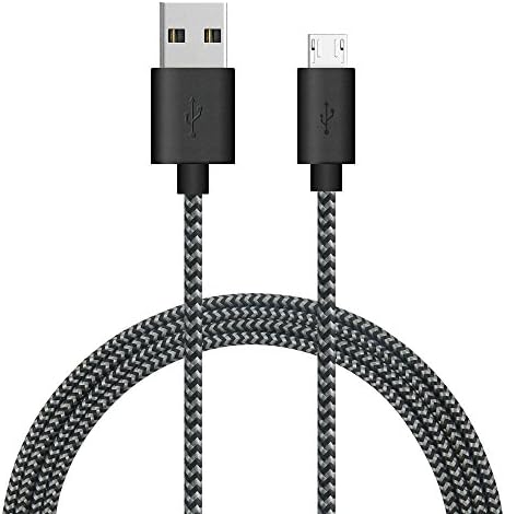 Gopala Micro USB Cable 5ft / 1.5m Nylon Braided High Speed USB 2.0 to Micro USB Sync and Charging Cable for Android, Samsung, Nexus, LG, HTC, Nokia, Sony, and More - 1 Pack