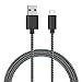 Gopala Micro USB Cable 5ft / 1.5m Nylon Braided High Speed USB 2.0 to Micro USB Sync and Charging Cable for Android, Samsung, Nexus, LG, HTC, Nokia, Sony, and More - 1 Pack