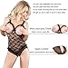 Women Sexy Passion Lingerie Open Cup Crotchless Lace Nightie Backless Babydoll Bodysuit Dress