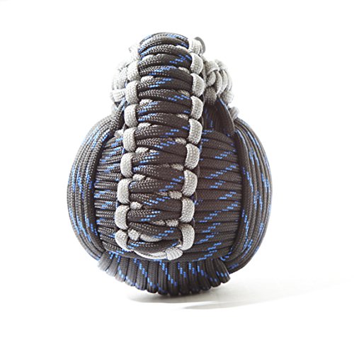Holtzman’s Survival Kit Paracord Grenade The #1 BEST 48 tool emergency kit (Blue/Black)