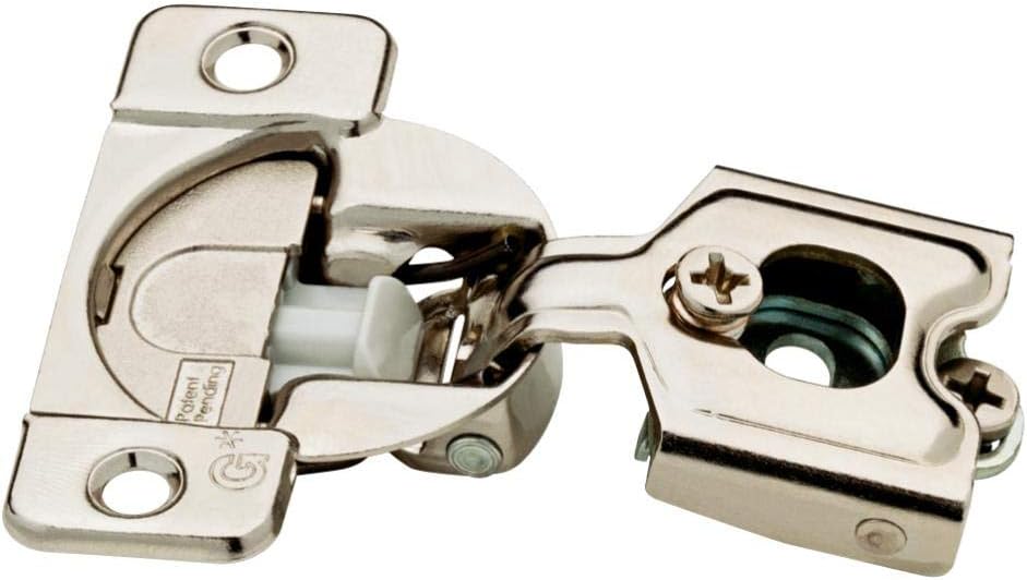 Everbilt 35 mm 105Degree 1/2 in. Overlay Soft Close Hinge (5