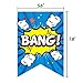 2 in 1 Graduation Glitter Photo Booth Props Frame Congratulations 2019 Graduation Party Supplies