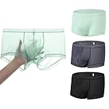 JINSHI Ice Silk Mens Sexy Underwear For Play