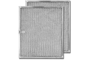 Filter Everything Replacement Aluminum Range Hood Filter Compatible with Broan 97005683, 97007894, 99010152, BPRPFA, S97017455 – 9-7/8” x 11-11/16” x 3/8” (2-Pack)