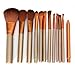 CoKate Pro Makeup Cosmetic 12pcs Eyeshadow Brushes Set Powder Foundation Lip Brush Tool