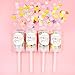 NICROLANDEE Iridescent Push Pop Confetti Wedding Confetti Poppers Unicorn Party Confetti for Mermaid Baby Shower Gender Reveal Bridal Shower Kids Birthday Party Supplies Set of 4 Gift Box