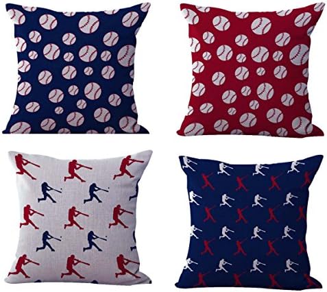 WholesaleSarong set of 4 cushion covers American flag color patriotic couch throw pillow case
