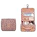 CalorMixs Hanging Toiletry Bag-Travel Organizer Cosmetic Wash Make Up Bag Case for Women Men Toiletry Kit Cosmetic Bag Travel Accessories with Hanging Hook