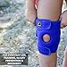 KARM Kids Knee Brace - Osgood Schlatter Knee Brace Youth for Kids, Sports, Pain, Arthritis, Patella, Meniscus Tear, MCL, ACL - Adjustable Compression Support for Child, Boys & Girls (Blue)