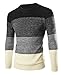 Zicac Men's Casual Fashion Pullover Sweater Assorted Knitwear (US:S(Asian Size Tag L), Black)