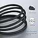 Besgoods USB 3.0 Cable Male to Male, 2-Pack Braided 6ft USB to USB Cable Type A Male Double End USB Cord Compatible Hard Drive Enclosures, DVD Player, Laptop Cooler - Black …