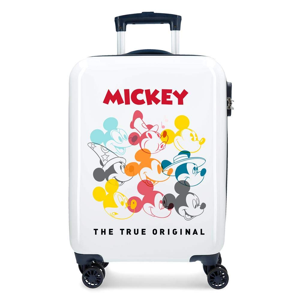 Mickey Magic caras Hardside Carry-on Suitcase