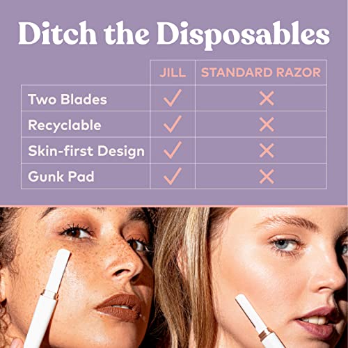 Jill Shave Set Refill for Dermaplane Hair Removal Skin First Blades