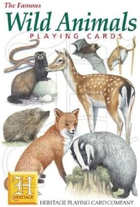 Heritage Playing Cards. Wild Animals