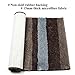 HEBE Non Slip Shag Microfiber Shower Bath Rug Absorbent for Bath Mat, Machine Washable Bathroom Floor Carpet 26