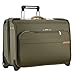Briggs & Riley Baseline-Softside Carry-On 2-Wheel Garment Bag, Olive, One Size