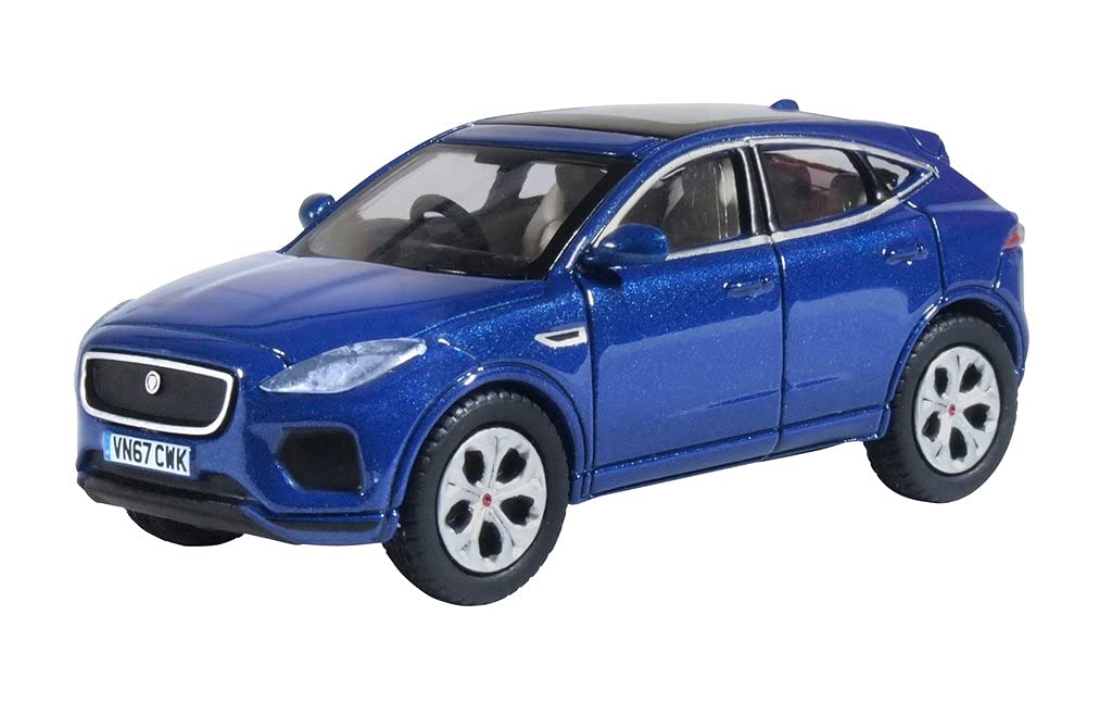 Oxford Diecast 76JEP001 Jaguar E Pace Caesium Blue