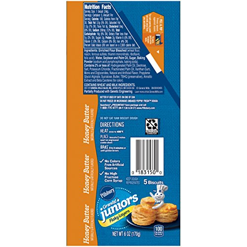 1 Pillsbury+Grands+Junior+Refrigerated+Biscuits