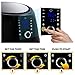 Simple Living Products XL Digital Air Fryer, 7 Custom Presets, 2 Hour Keep Warm and Memory Control Function, Airfryer Recipe Cookbook, Black High Gloss Finish with 5.8 Quart Capacity, 1800 Watts