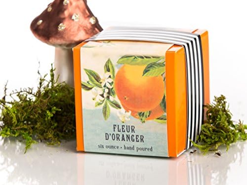 Magic Fairy Candles Orange Blossom Fleur D'Oranger Soy Body Candle all Natural Hand Crafted 6oz