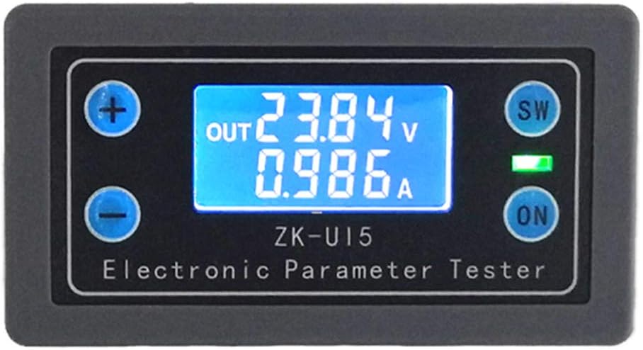 DC5-38V Multifunction Voltmeter Ammeter Electronic Load Battery Monitor Tester by LIUXIA