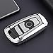 Key Case Cover for BMW 2 3 4 5 6 7 Series X3 X4 M2 M3 M4 M5 M6 Accessories Silver Fob Holder Keychain F22 F30 F36 F10 F12 F01 F25 F26 F87 F80 F82