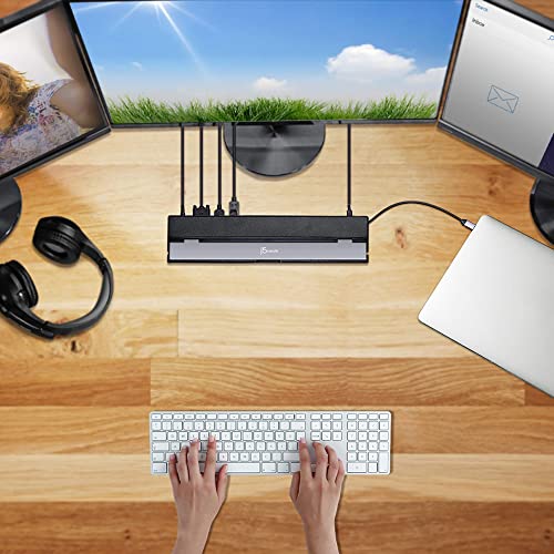 j5create USB Type C Docking Station with 100W PD Charger Supports 3