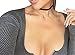 Sexy Stretch Zip Front Ribbed Crop Top Solid Basic Fitted Shirt