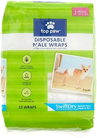 top paw disposable diapers 12 pack