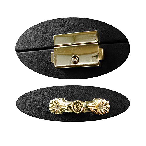 Ikee Design Deluxe Black Watch Display Case With Key Lock, Clear Glass