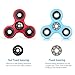 FridayFun For Tri-Spinner Fidget Blue EDC ADHD Foucus Toy With High Speed Small Bearing Anxiety Relief Toys,Smaller Friction and Longer Rotation
