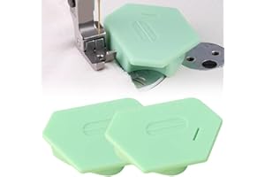 2026 New Magnetic Seam Guide for Sewing Machine, Polygonal Multifucntional Seam Guide Hemmer Guide with Scale, Universal Sewi