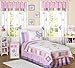 Pink and Purple Butterfly Collection Children's Bedding3pc Full/Queen Set by Sweet JoJo Designs