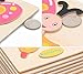 4 pcs 3D Wooden Puzzles Jigsaw Educational Toys Puzzle for Toddlers Adult Kids 1-5 years(Pack of 4)-Transportation-Truck Ship Plane Balloon (Insects Set)