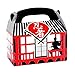 Shoot for the Stars 220 pc Ninja Warrior Kid's Birthday Party Favor Bundle Pack (100 pc Stickers, 12 Treat Boxes, 12 Inflatable Swords, 24 Mini Figures Toys, 72 Tattoos, Punch Ball)