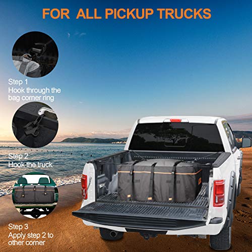 AUXKO Waterproof Truck Cargo Bag 20 Cubic Feet Luggage Carrier for
