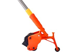 boxoon Floor Tape Applicator, Stand-Up Roller Painter Tape Tool With 3 Rods, Serrated Cutters, Easy To Use Design