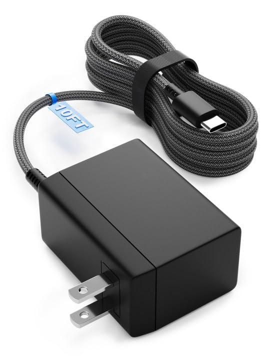 10 FT Power Cord Charger Compatible with Nintendo Switch,AC Adapter Compatible with Nintendo Switch/Lite/OLED/Dock,15V/2.6A Supports TV Mode,Portable Travel Charger