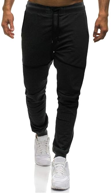 LANSKIRT_Pantalones Pantalones de Deporte Hombre Moda Chandal ...