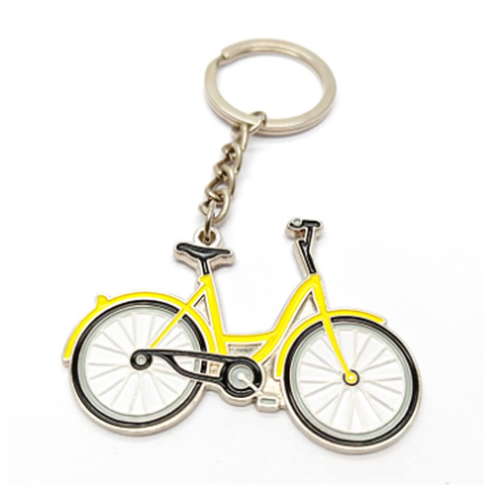 ARFUKA Keyring Bicycle Pendant Keychain Metal Key Ring Charm Jewellery Christmas Birthday Gift Keyrings Key Chain Key Ring Holder for Men and Women