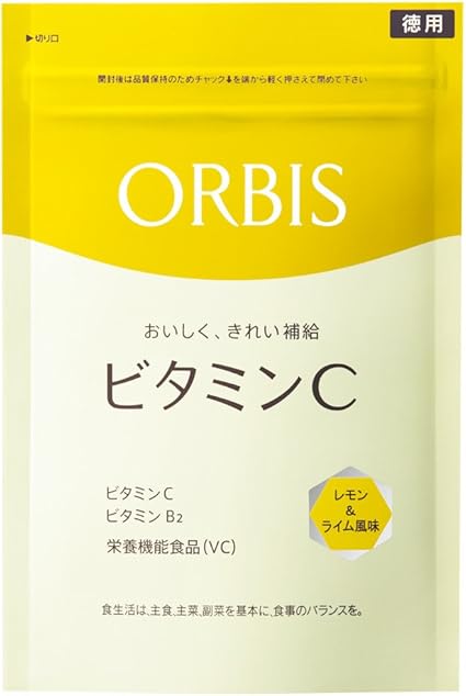 Amazon オルビス Orbis ビタミンc レモン ライム風味 徳用 75 150日分 タブレットタイプ オルビス Orbis ドラッグストア